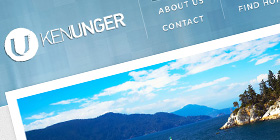 Screenshot of Ken Unger Realtor website